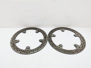 2016 BMW R1200R K53 Front Brembo Brake Disc Rotor 320mm Set 34118526575