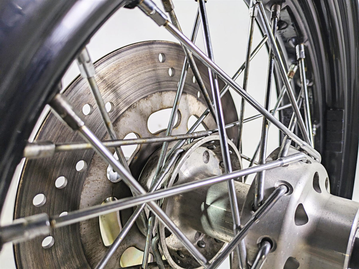 2008 Harley FLSTSB Cross Bones Front Wheel Rim 16x3 -Read 44937-08 {{ shop.shopifyCountryName }} - Mototech271