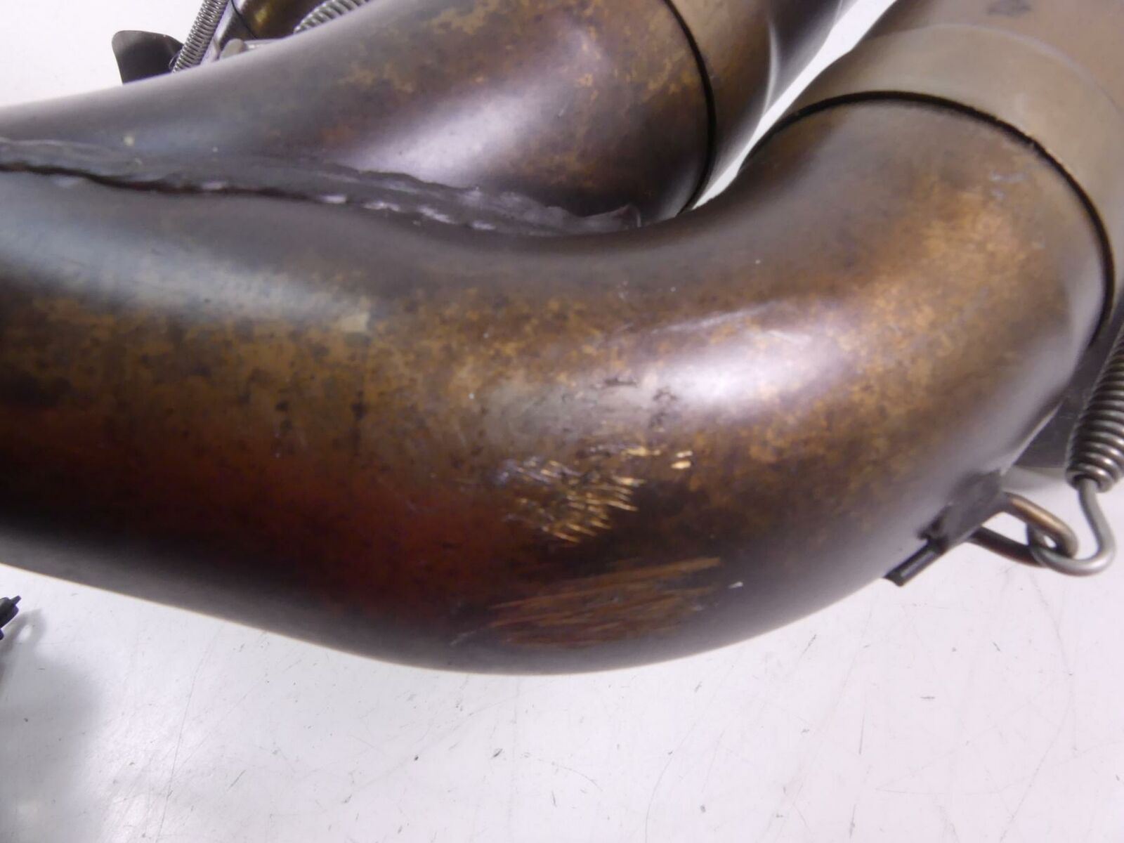 2015 Ducati Diavel Dark OEM Exhaust Header Manifold Pipe & Servo Set 57211562B {{ shop.shopifyCountryName }} - Mototech271