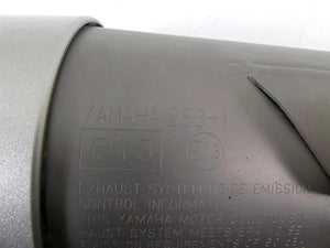 2012 Yamaha VMX17 VMAX 1700 Left Stock Exhaust Pipe Muffler 2S3-14710-00-00 | Mototech271