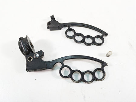 2009 Harley FXDF Dyna Fat Bob Clutch Perch & Brass Knuckle Lever Set 38608-96 {{ shop.shopifyCountryName }} - Mototech271