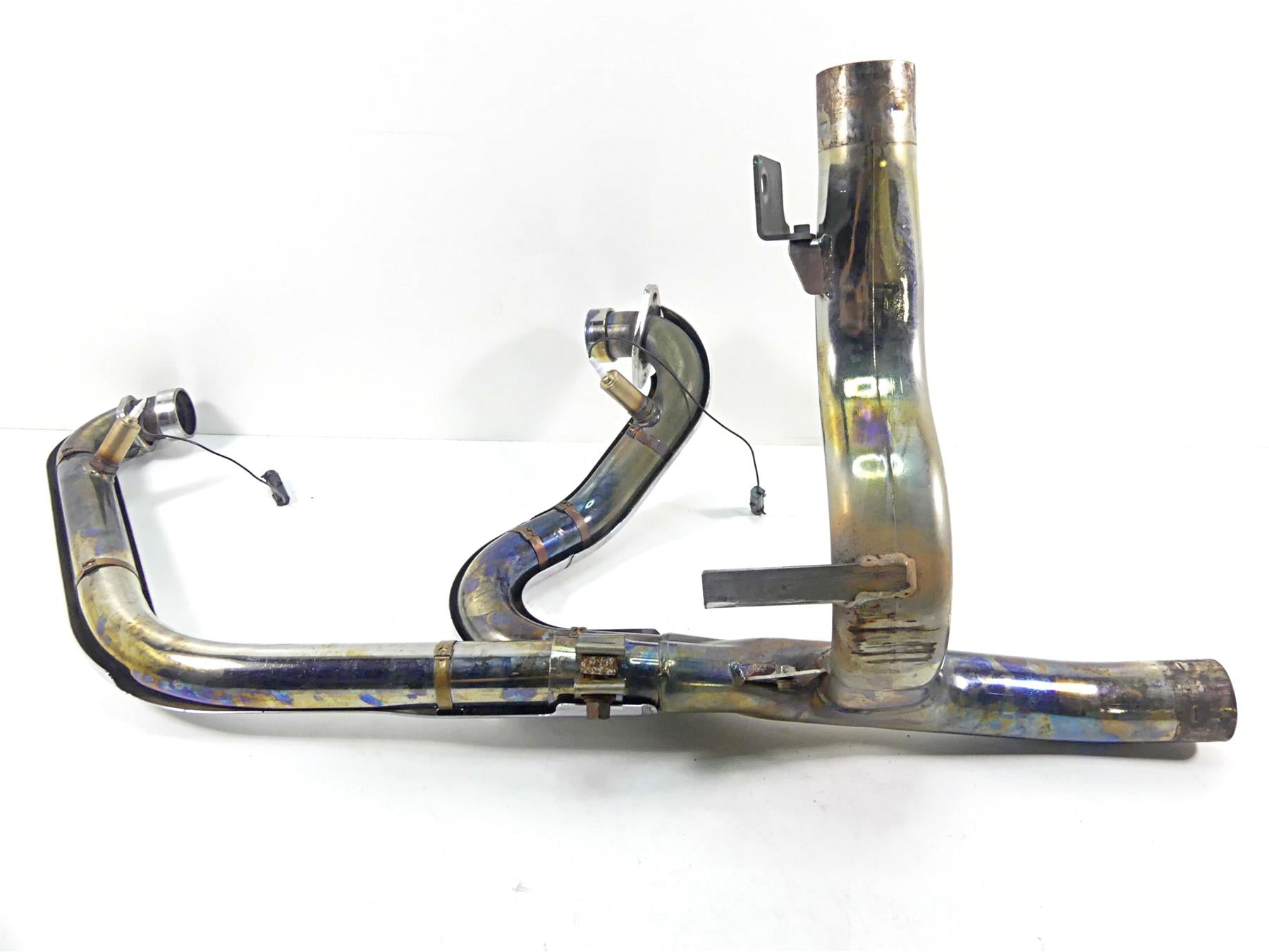 2011 Victory Cross Country Exhaust Header Manifold Pipe Set 1262072 1261984 {{ shop.shopifyCountryName }} - Mototech271
