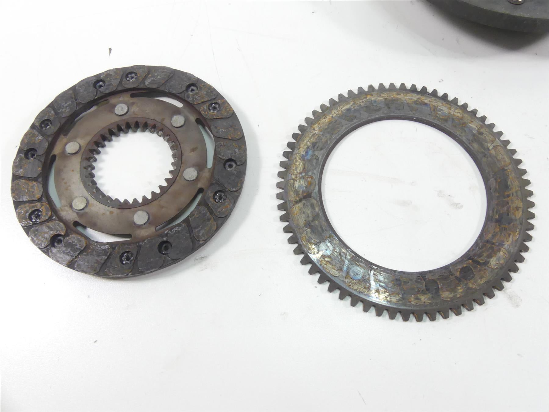 2001 Moto Guzzi California Sp 1100 Clutch Pressure Plates + Flywheel GU29084450 {{ shop.shopifyCountryName }} - Mototech271