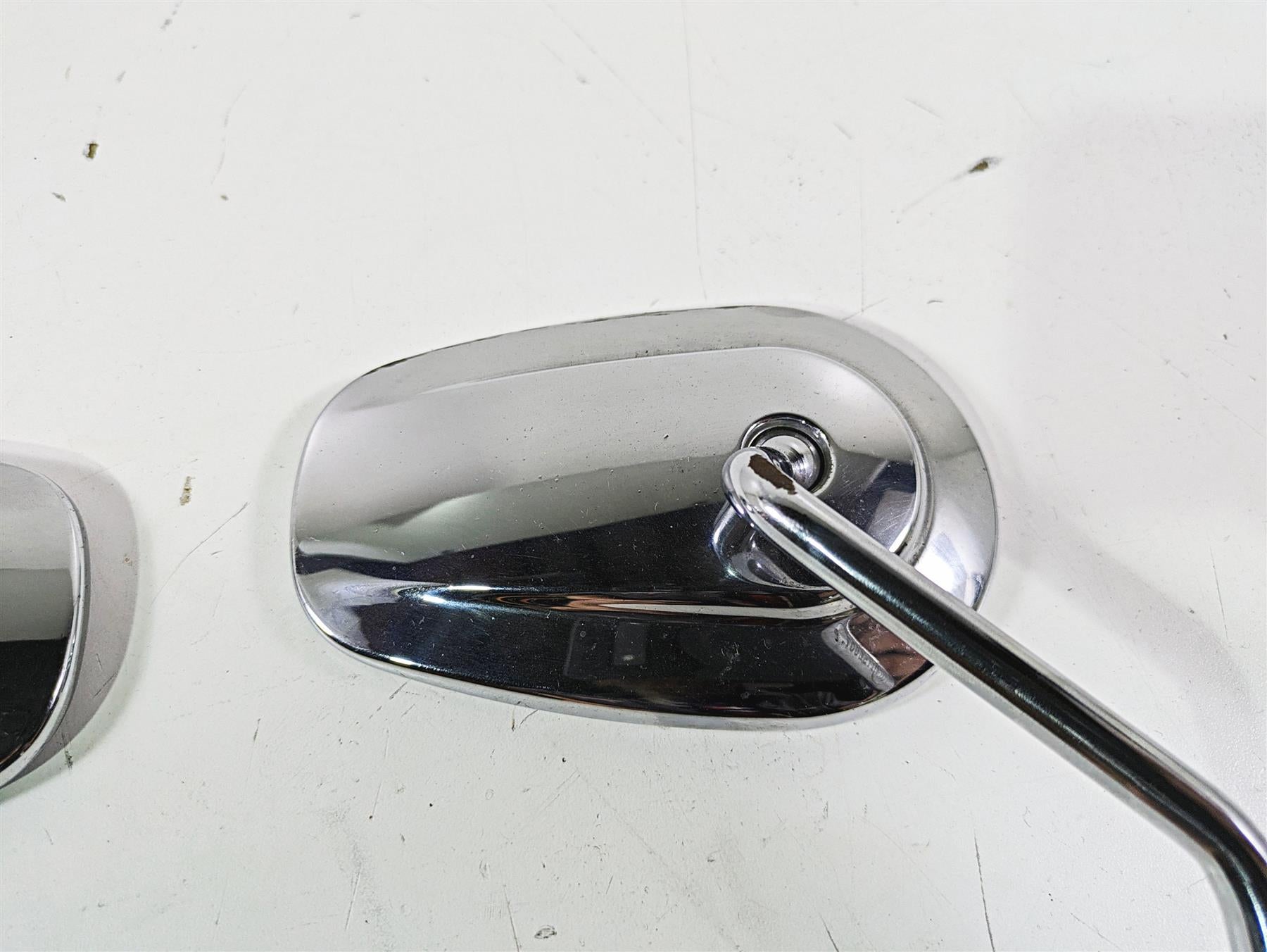 2012 Harley FLD Dyna Switchback Chrome Rear View Mirror Set 91840-03B 91845-03B {{ shop.shopifyCountryName }} - Mototech271