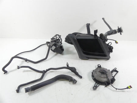 2015 Ducati Diavel Carbon Red Right Radiator Fan Reservoir Set - Read 54840881B {{ shop.shopifyCountryName }} - Mototech271