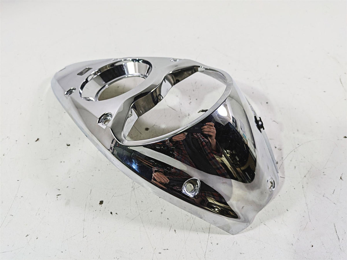 2002 Honda VTX1800 Retro Fuel Gas Petrol Tank Chrome Dash Cover 17621-MCV-000 {{ shop.shopifyCountryName }} - Mototech271