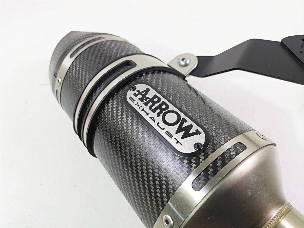 2013 Ducati Hypermotard 821 SP Arrow Exhaust Carbon Slip On Muffler 71806MK {{ shop.shopifyCountryName }} - Mototech271