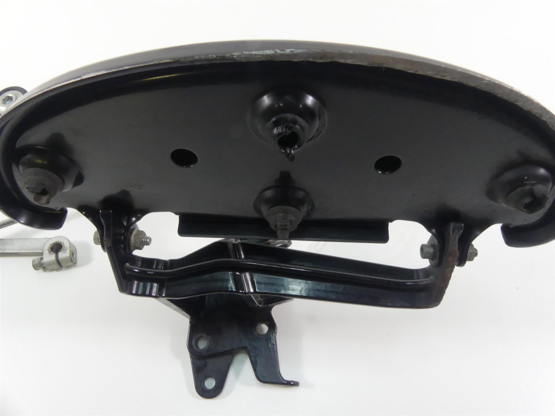 2008 Harley Softail FLSTSB Cross Bones Left Floorboard & Shifter Set 33630-07A {{ shop.shopifyCountryName }} - Mototech271