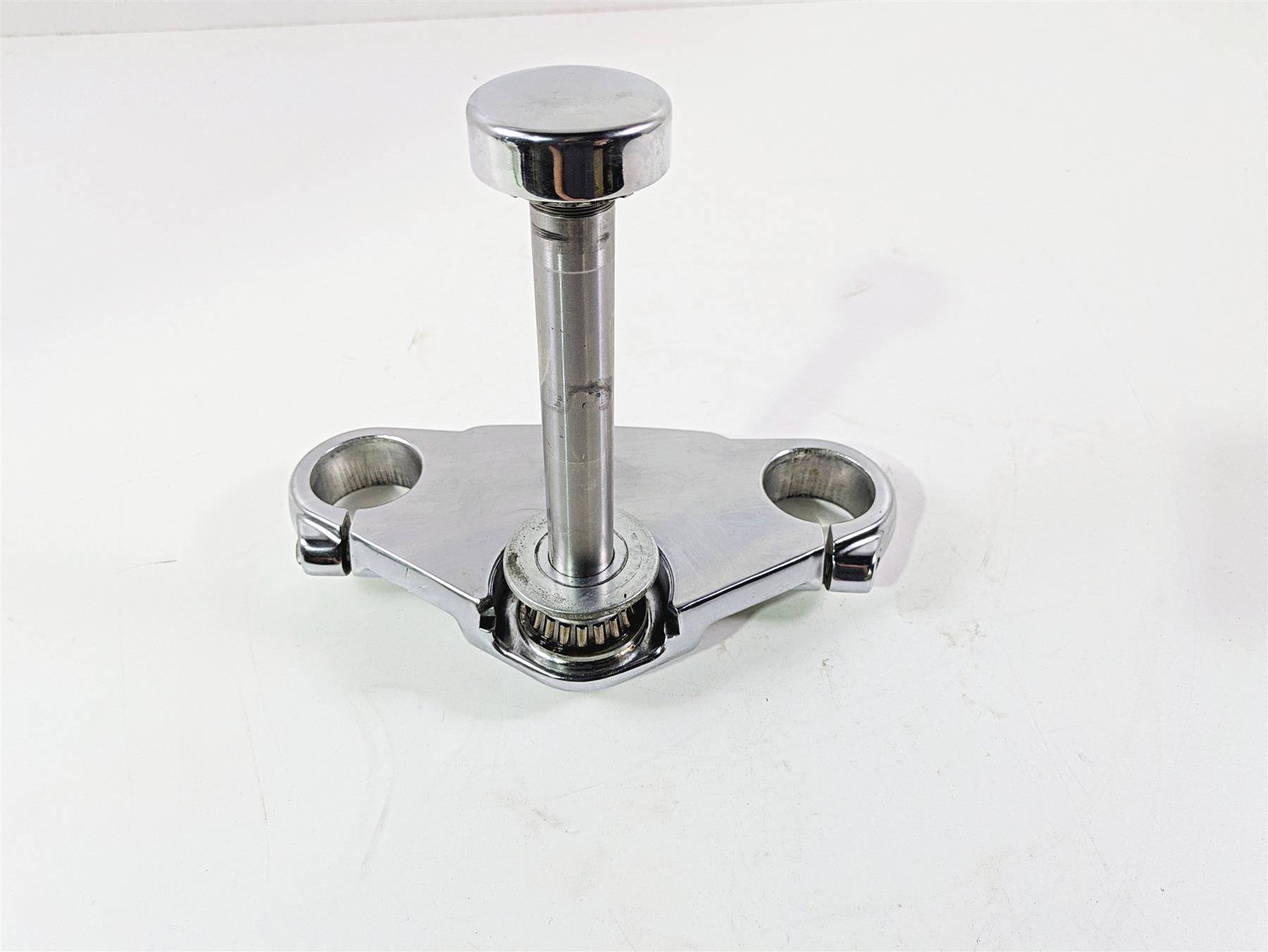 2008 Harley FXCWC Softail Rocker Lower Triple Tree Steering Clamp 46638-08 {{ shop.shopifyCountryName }} - Mototech271