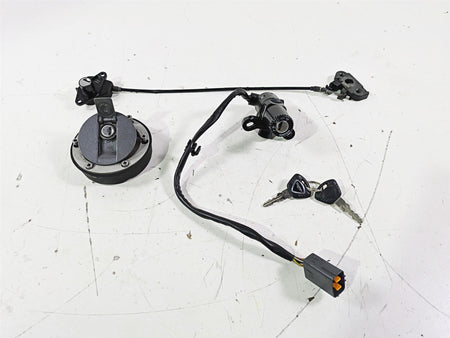 2012 Triumph Daytona 675 Ignition Switch Key Lock Tank Cap Set T2507563 {{ shop.shopifyCountryName }} - Mototech271