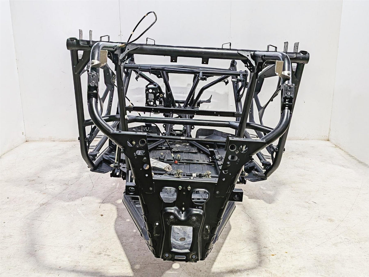 2022 Polaris RZR Turbo R Ultimate Straight Main Frame Chassis with Clean Ohio Title 1026099-Mototech271