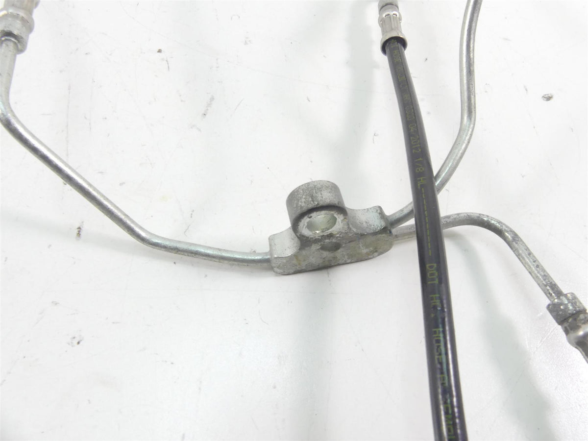 2012 Harley Touring FLHTK Electra Glide Front Abs Brake Line Set 40612-09 {{ shop.shopifyCountryName }} - Mototech271