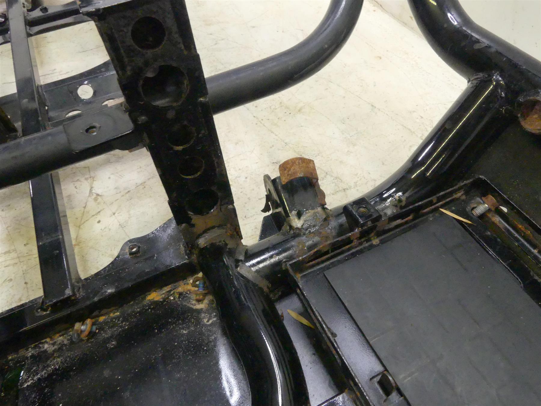 2021 Kawasaki Teryx KRX KRF 1000 Straight Main Rear Frame Chassis With Texas Salvage Title {{ shop.shopifyCountryName }} - Mototech271
