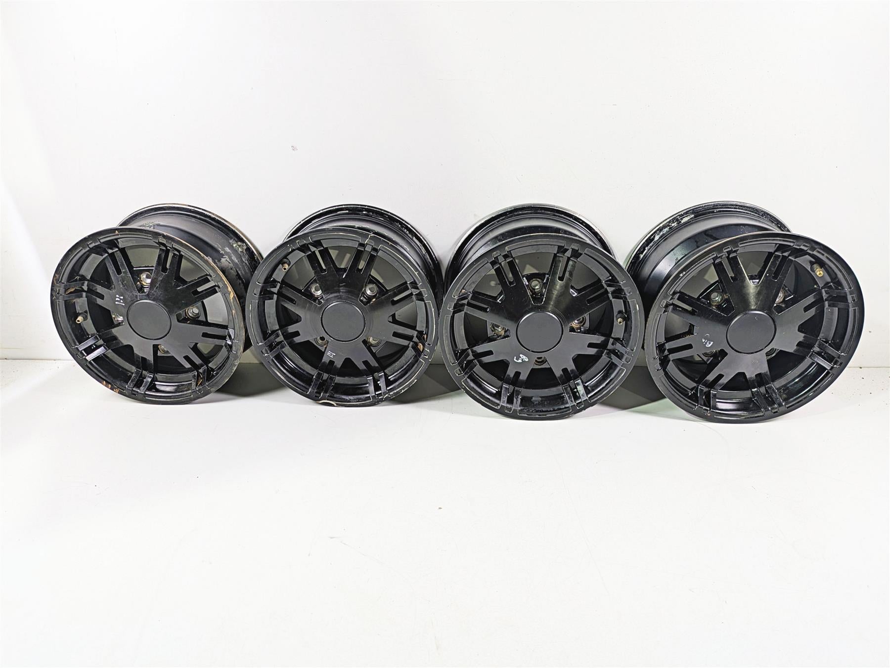 2011 Can-Am Outlander 650 4X4 XT Oem 12x6 Front 12x7.5 Rear Wheel Set 705400687