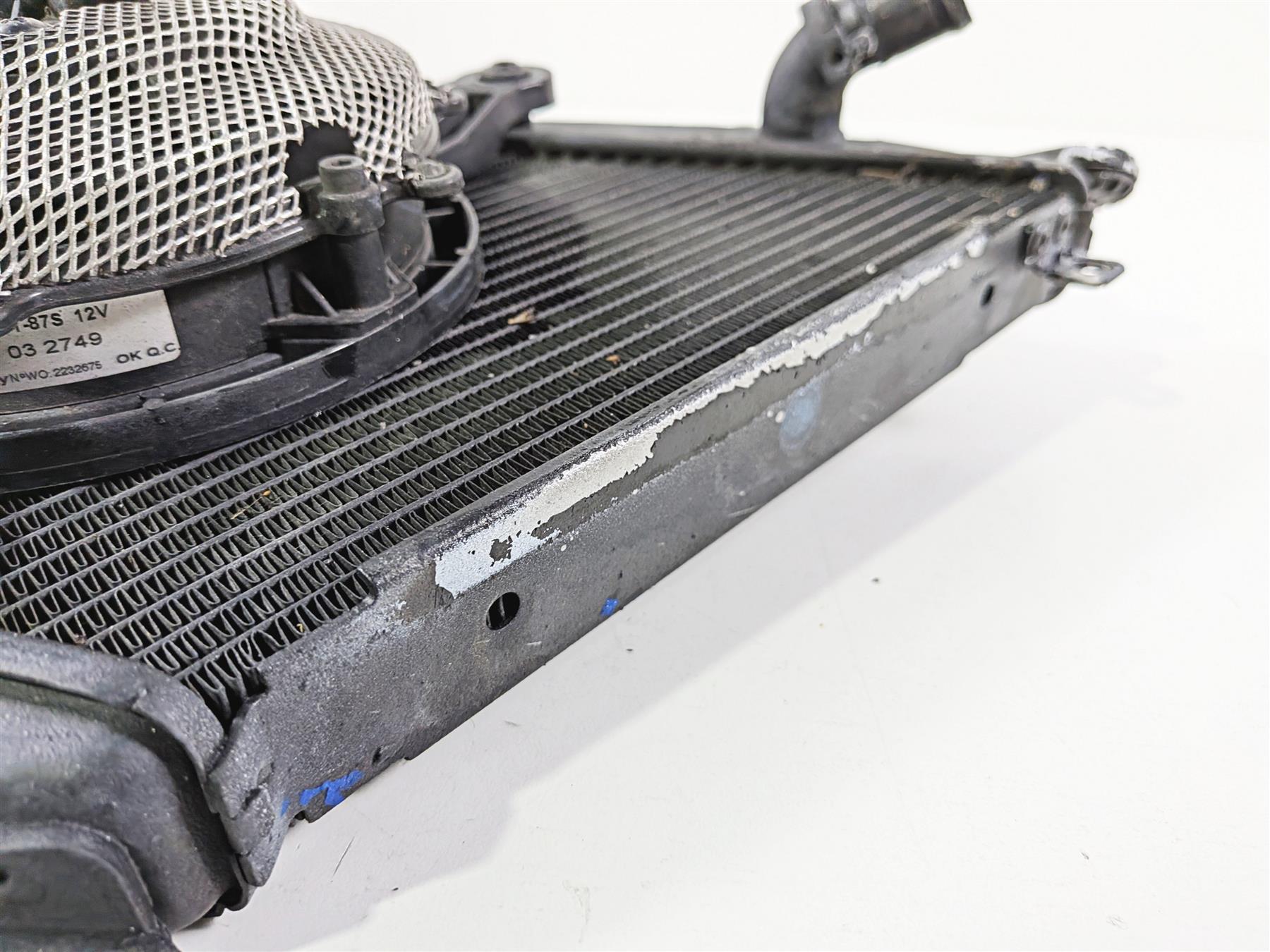 2015 Ducati Diavel Dark Left Coolant Radiator Fan Set 54840891B-Mototech271