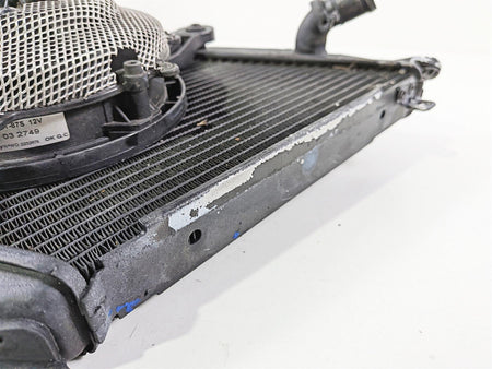 2015 Ducati Diavel Dark Left Coolant Radiator Fan Set 54840891B-Mototech271