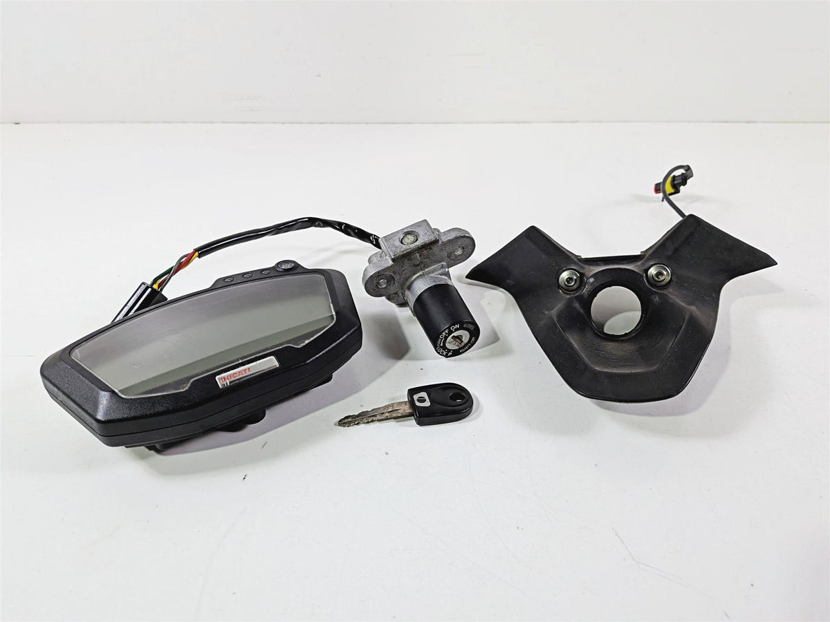 2008 Ducati 1098 SBK Speedometer Ignition Switch Key Set 40610602A 59820541A-Mototech271