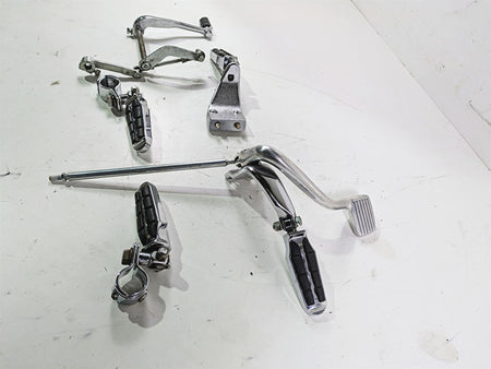 2002 Harley Dyna FXDL Low Rider Front Mid Control + Brake Pedal Shifter 50649-90 {{ shop.shopifyCountryName }} - Mototech271