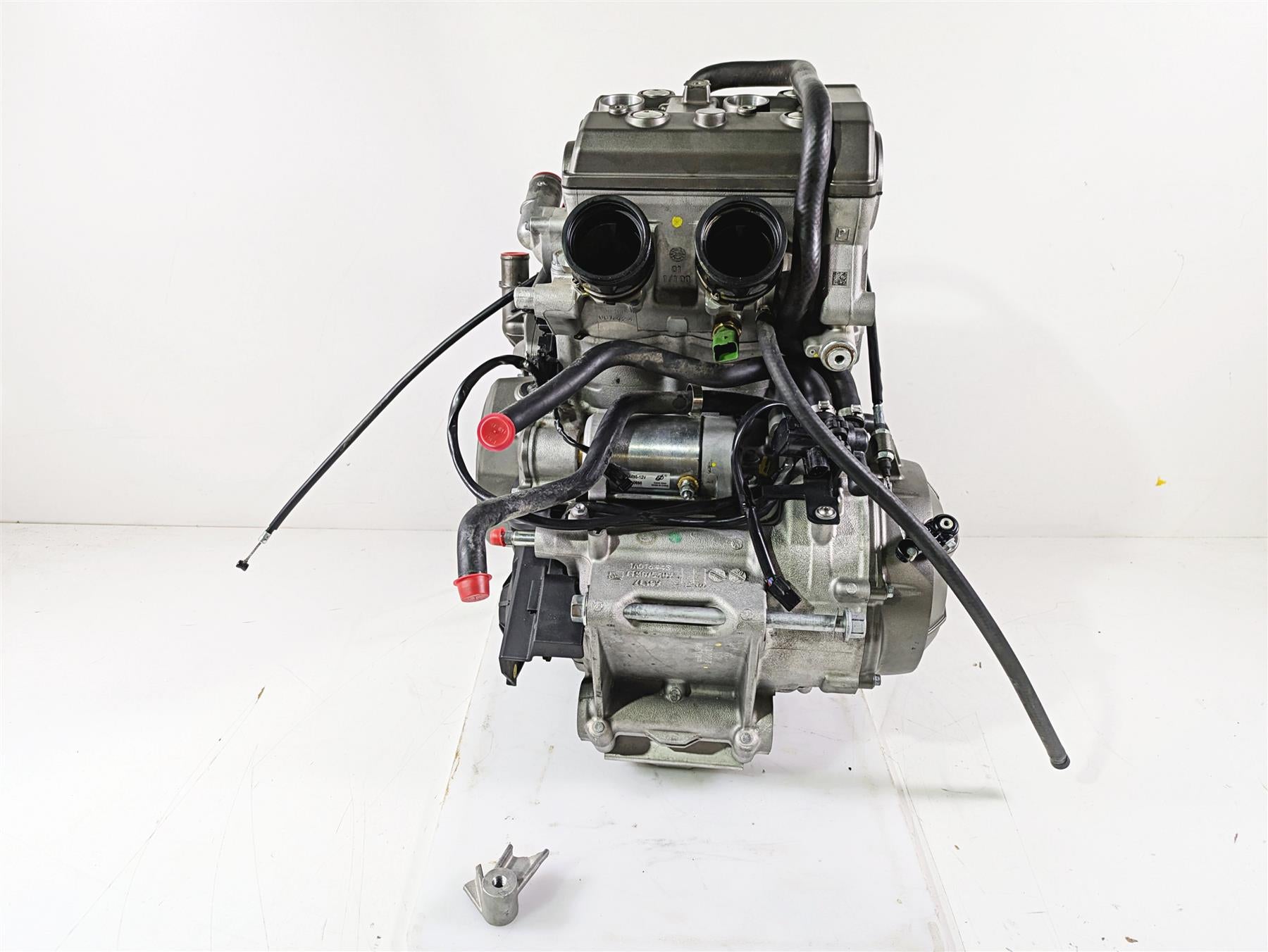 2021 Aprilia RS660 Running Engine Motor 2K -Video -BROKE MOUNT CM2966115 {{ shop.shopifyCountryName }} - Mototech271