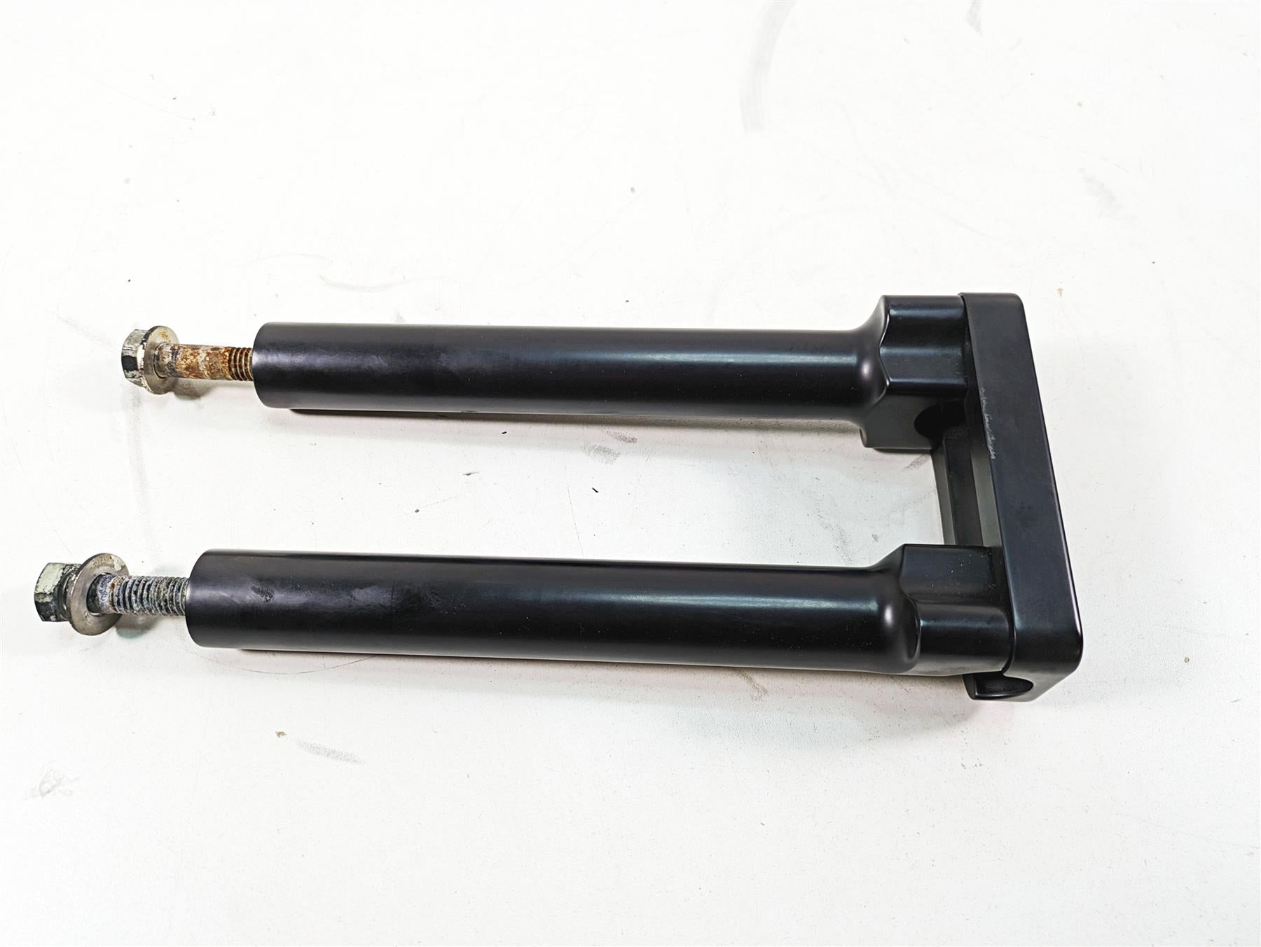 2009 Harley FXDF Dyna Fat Bob 9.5" Handlebar Handle Bar Riser Holder {{ shop.shopifyCountryName }} - Mototech271