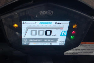 2021 Aprilia Tuono 660 Cdi Ecm Ecu Speedometer Ignition Switch Key Set CM301808 | Mototech271