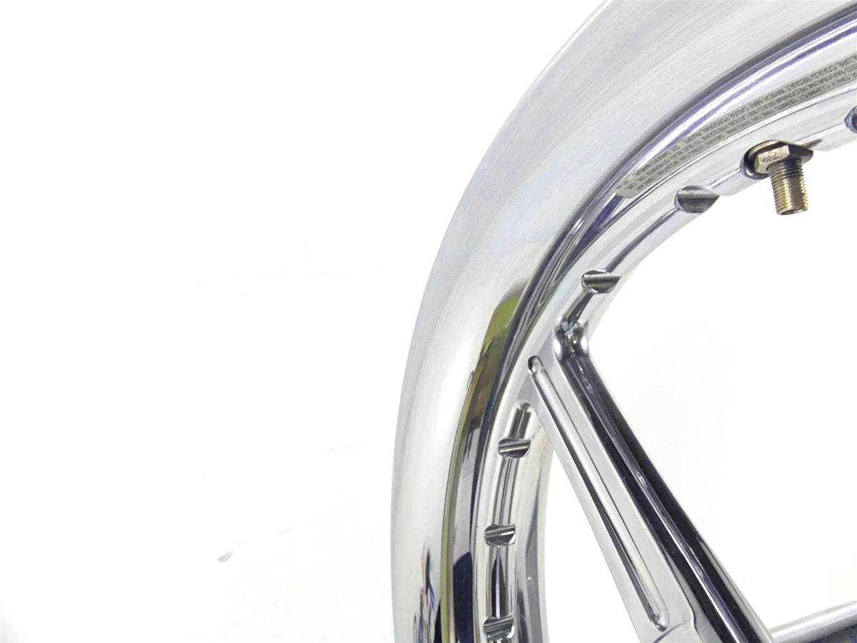 2005 Harley VRSCSE CVO V-Rod Nice Reactor Custom Front Wheel Rim 19X3 43219-08 {{ shop.shopifyCountryName }} - Mototech271