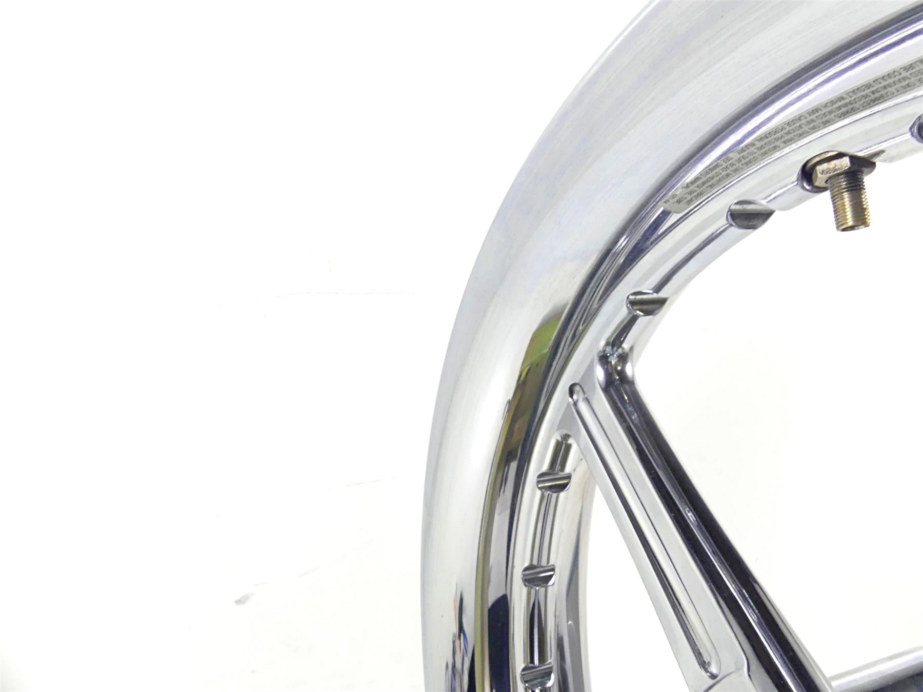2005 Harley VRSCSE CVO V-Rod Nice Reactor Custom Front Wheel Rim 19X3 43219-08 {{ shop.shopifyCountryName }} - Mototech271