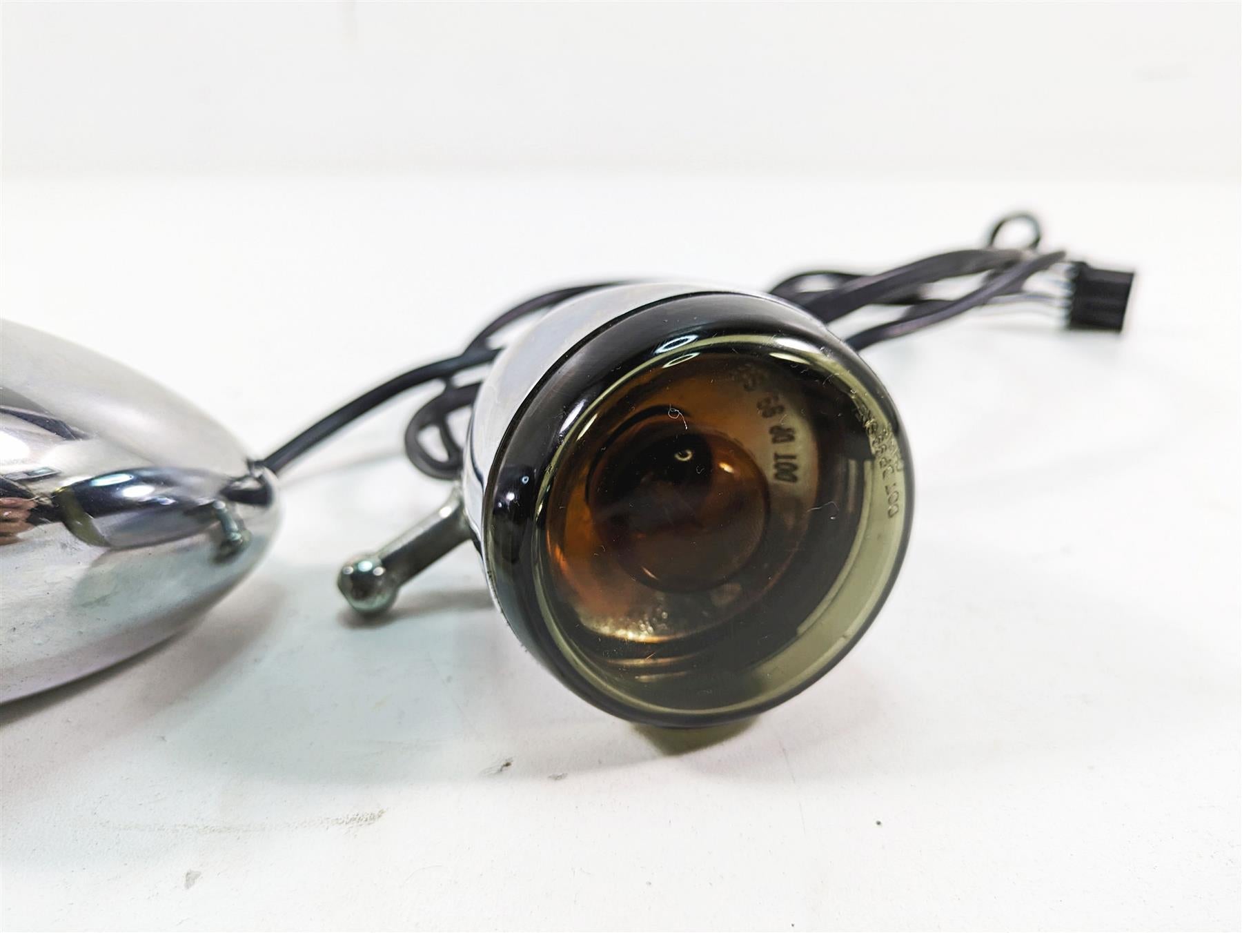 2006 Harley Sportster XL1200 Front Smoked Turn Signal Blinker Set 68972-00 {{ shop.shopifyCountryName }} - Mototech271