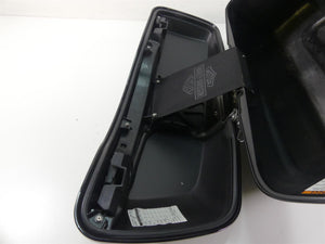 2016 Harley Touring FLHTP Electra Glide Right Saddle Bag Vivid Black 90200412 | Mototech271