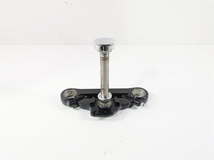2016 Harley FXDF Dyna Fat Bob Lower Triple Tree Steering Clamp Black 48659-09