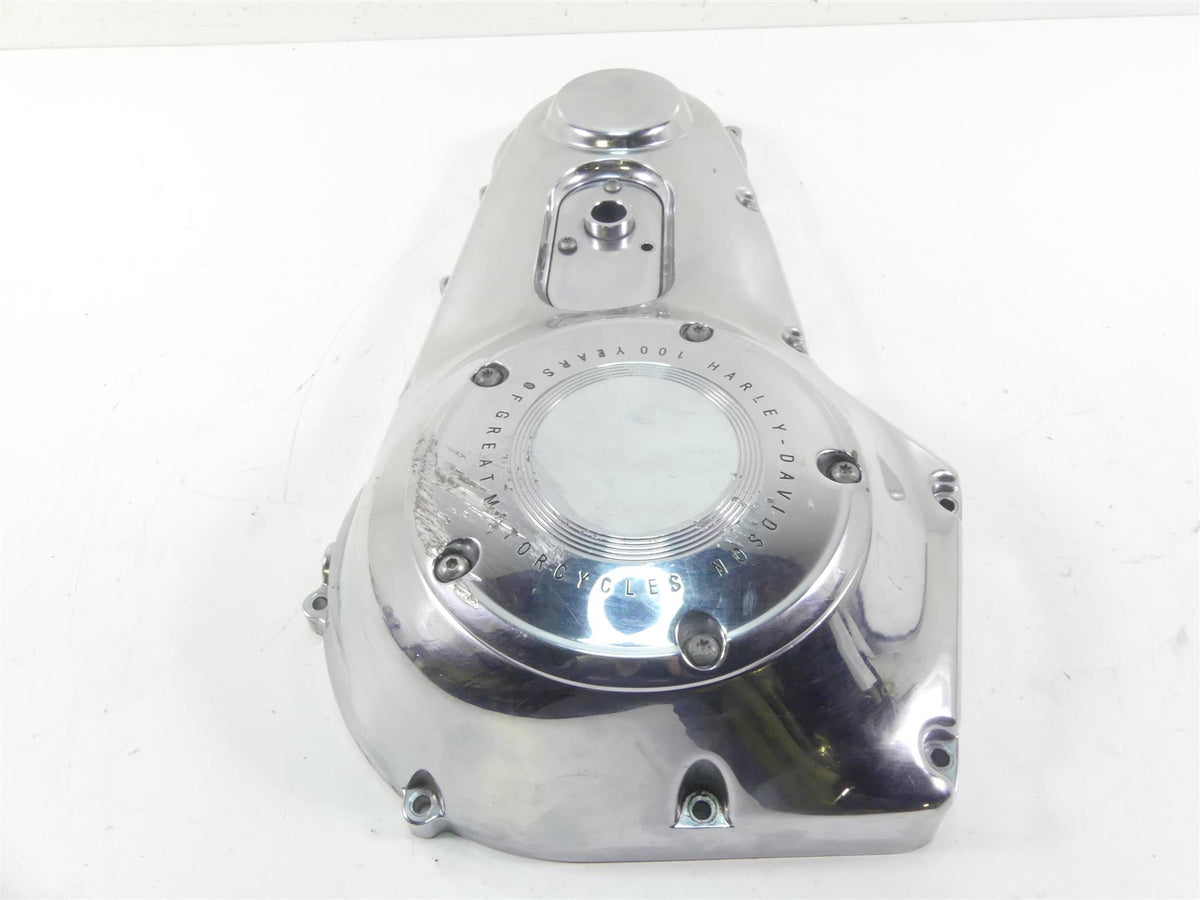 2003 Harley Dyna 100TH FXDL Low Rider Outer Primary Drive Clutch Cover 60506-99 {{ shop.shopifyCountryName }} - Mototech271