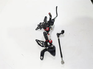 2021 Kawasaki Z900 ZR900 Arashi Rearset Foot Peg Lever Set M528-B074-BLK | Mototech271