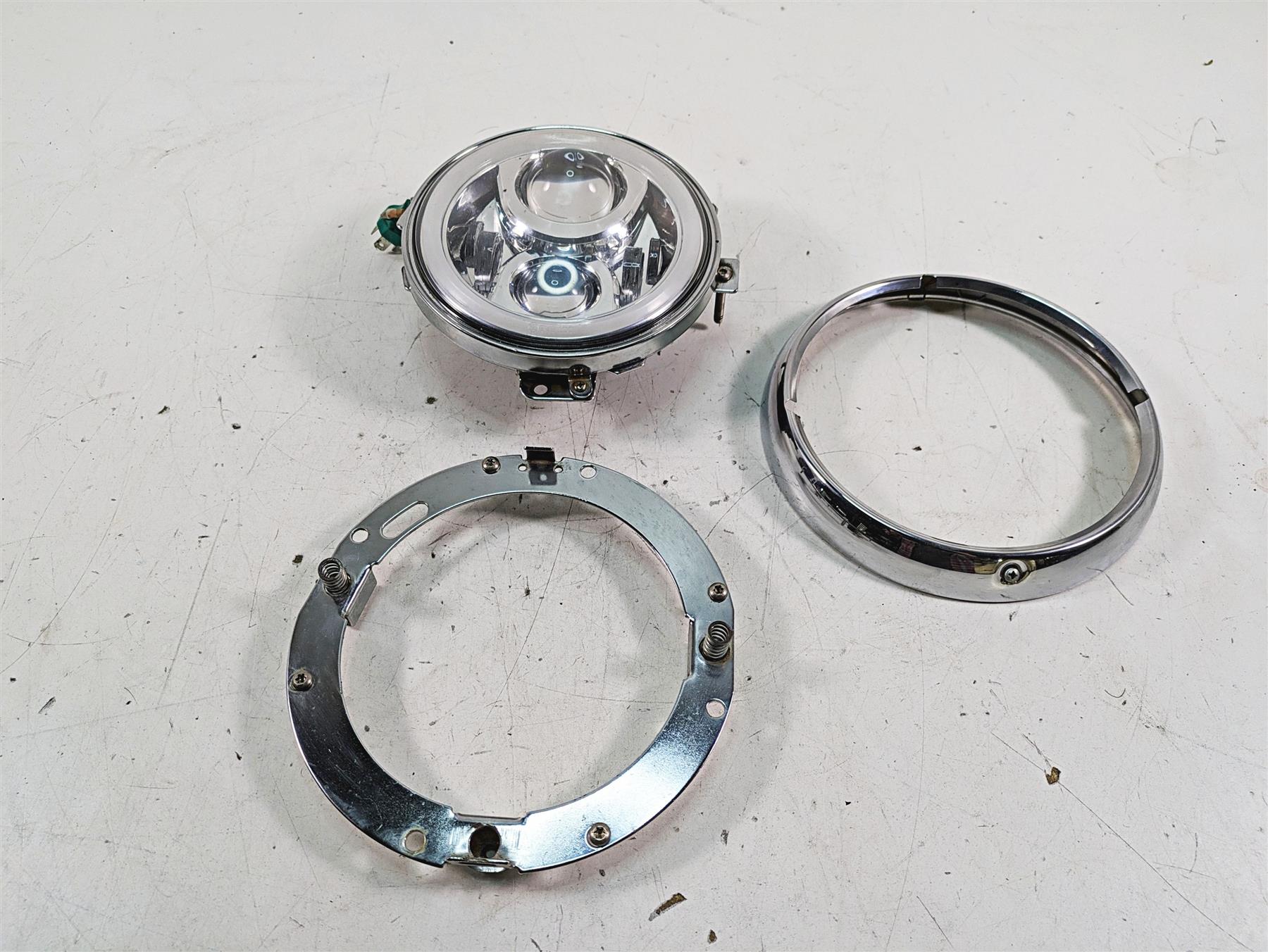 2008 Harley FLHTCU Electra Glide Headlight Head Light Halo Lamp - Read | Mototech271