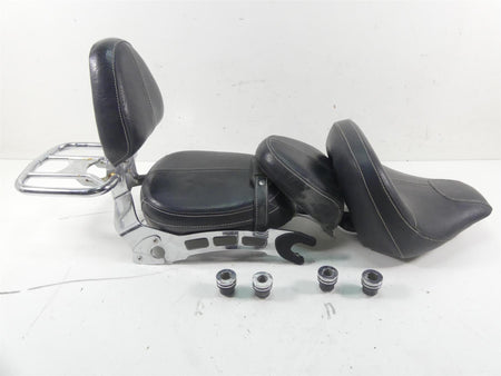 2018 Indian Scout Sixty Front Rear Seat Saddle Backrest Sissy Bar Set 7185076 {{ shop.shopifyCountryName }} - Mototech271