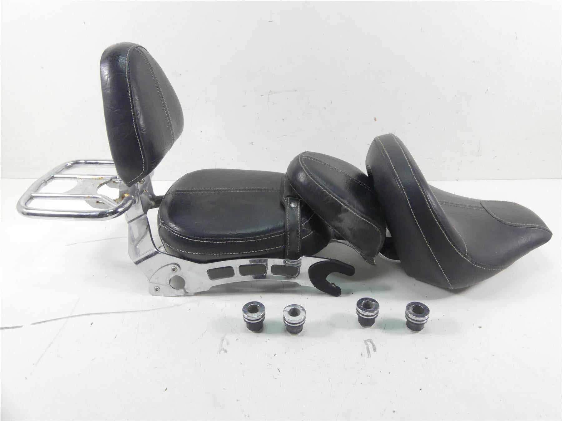 2018 Indian Scout Sixty Front Rear Seat Saddle Backrest Sissy Bar Set 7185076 | Mototech271