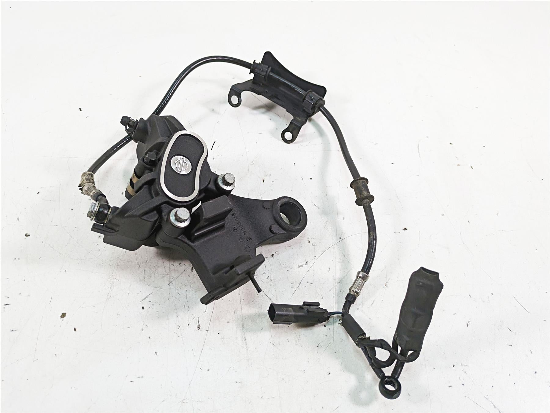 2017 Harley XL883 N Sportster Iron Rear Brake Caliper + Bracket 41300039 {{ shop.shopifyCountryName }} - Mototech271
