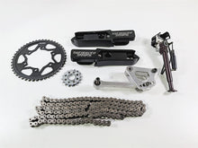 Load image into Gallery viewer, 2008 Yamaha YZF R1 RN19 Roaring Toyz Swingarm Extension Set Chain Kickstand
