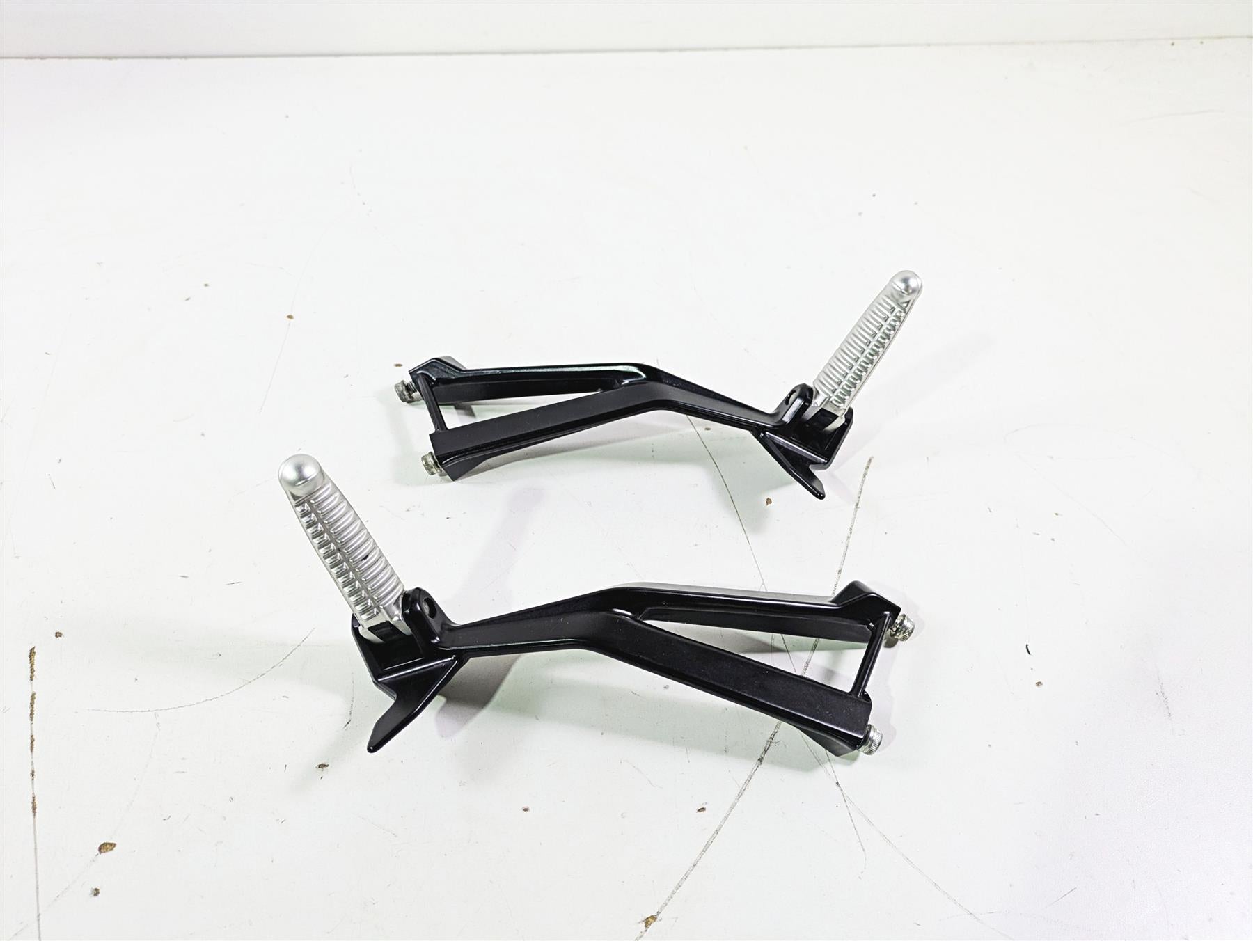 2008 Ducati SBK 1098 S Rear Passenger Foot Peg Set 82411251A 82411241A {{ shop.shopifyCountryName }} - Mototech271