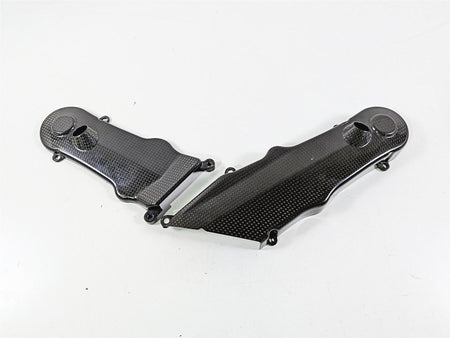 2009 Ducati Hypermotard 1100 S Carbon Fiber Timing Belt Cover 24510851A 24510861-Mototech271