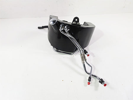 2014 Harley FLS Softail Slim Oil Tank Reservoir & Hoses Lines 62492-01A {{ shop.shopifyCountryName }} - Mototech271