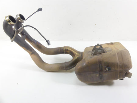 2021 Aprilia Tuono 660 RS 660 Oem Exhaust Header Chamber Manifold 2B005290 {{ shop.shopifyCountryName }} - Mototech271