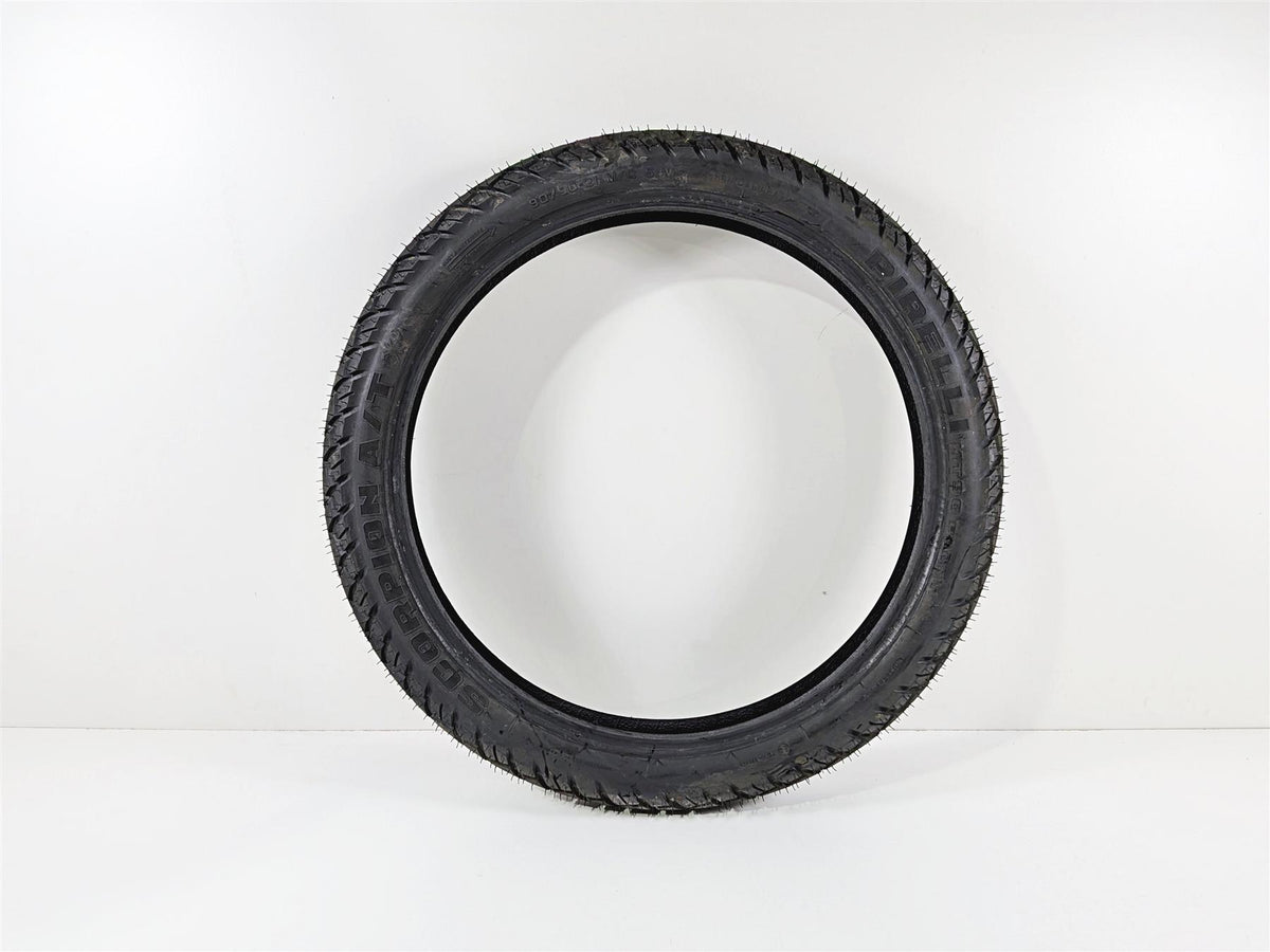 Used Front Motorcycle Tire Pirelli MT90 Scorpio 90/90-21 35560 {{ shop.shopifyCountryName }} - Mototech271