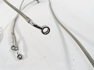2009 Harley Dyna FXDFSE CVO Fat Bob 10" Handlebars Brake Throttle Clutch Cables