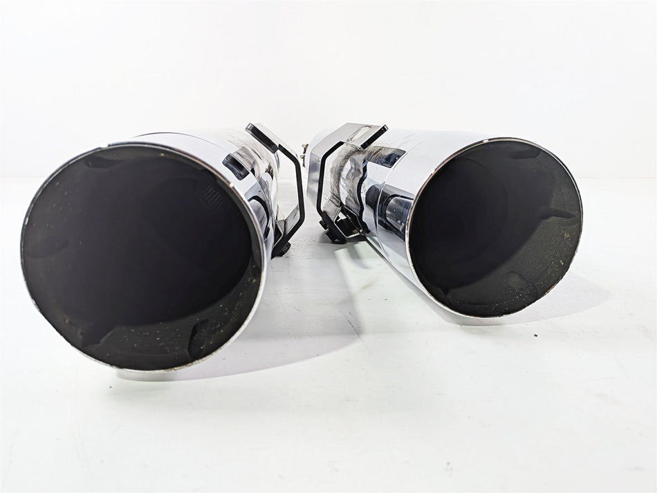 2015 Harley Touring FLTRUSE CVO Road Glide Vance Hines 4" Exhaust Muffler Pipes-Mototech271