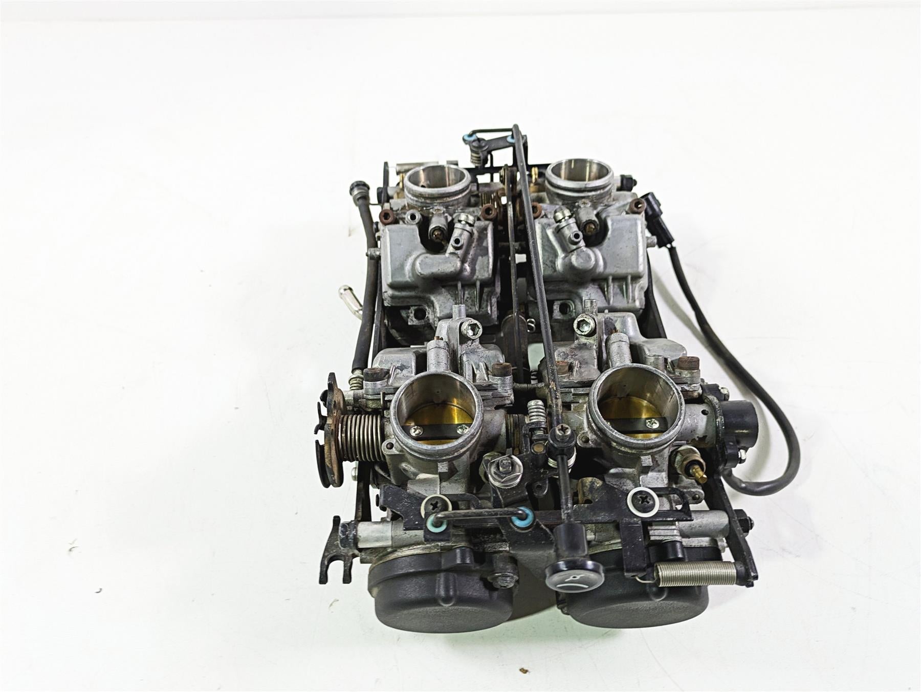 2008 Yamaha XVZ1300 Royal Star Carburetor Carb Set -Tested 4XY-14904-91-00 {{ shop.shopifyCountryName }} - Mototech271