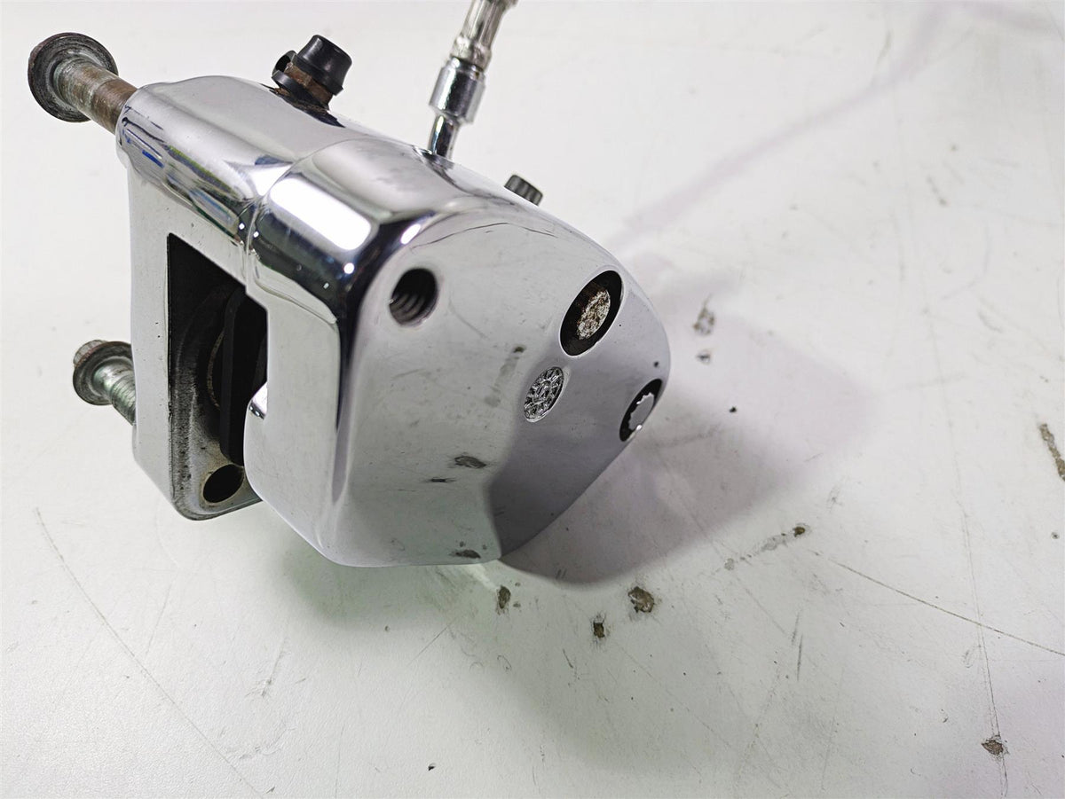 2007 Harley Touring FLHTCU SE CVO E-Glide Front Chrome Brake Caliper Set 4381-99 {{ shop.shopifyCountryName }} - Mototech271