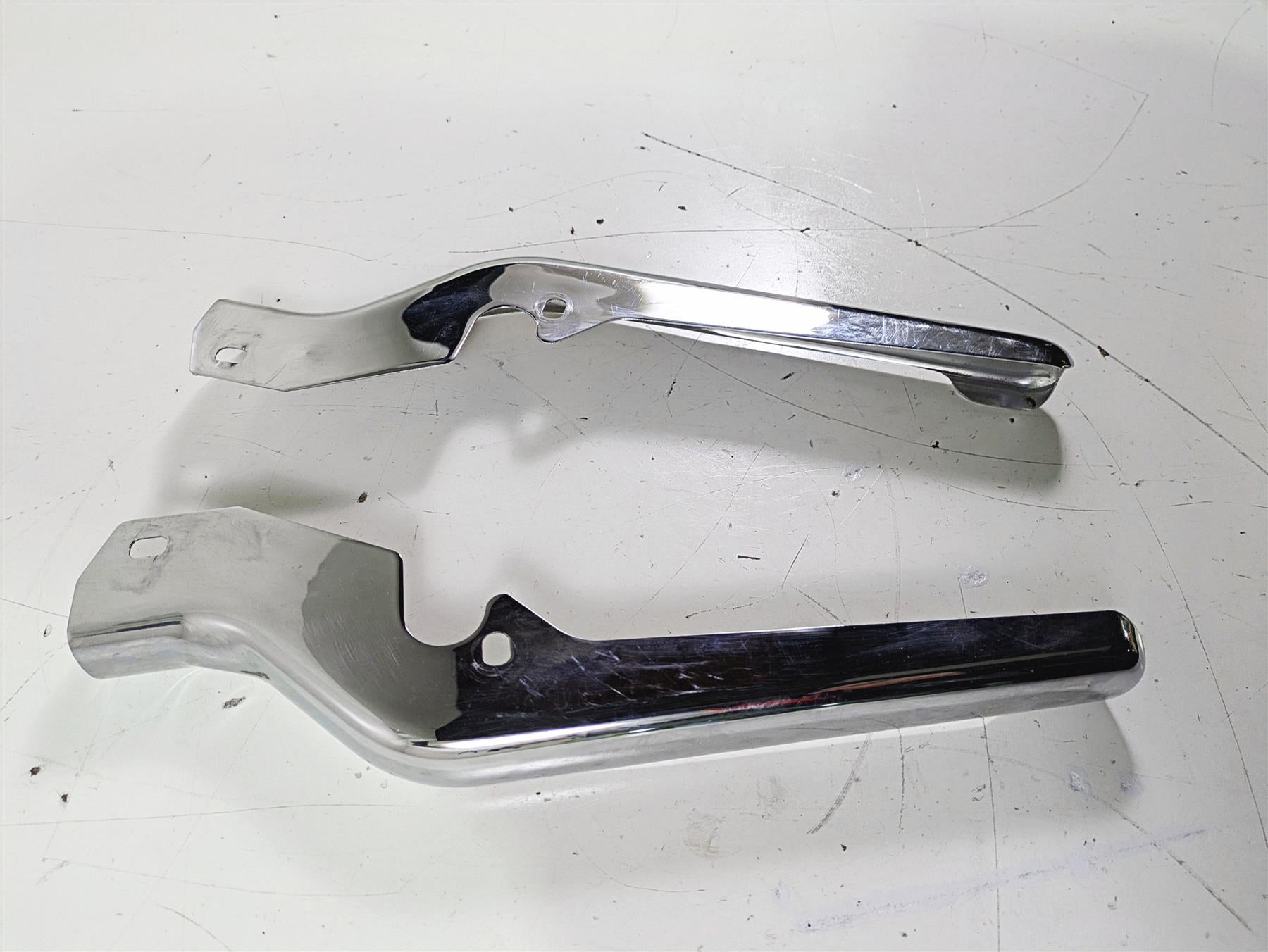 2007 Harley Touring FLHTCU SE CVO E-Glide Rear Frame Chrome Struts 47504-97 {{ shop.shopifyCountryName }} - Mototech271