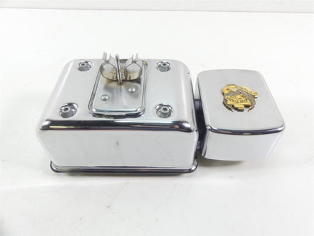 1993 Harley Dyna FXDL Low Rider Electrical Box Live Ride Chrome Cover 66333-90 {{ shop.shopifyCountryName }} - Mototech271
