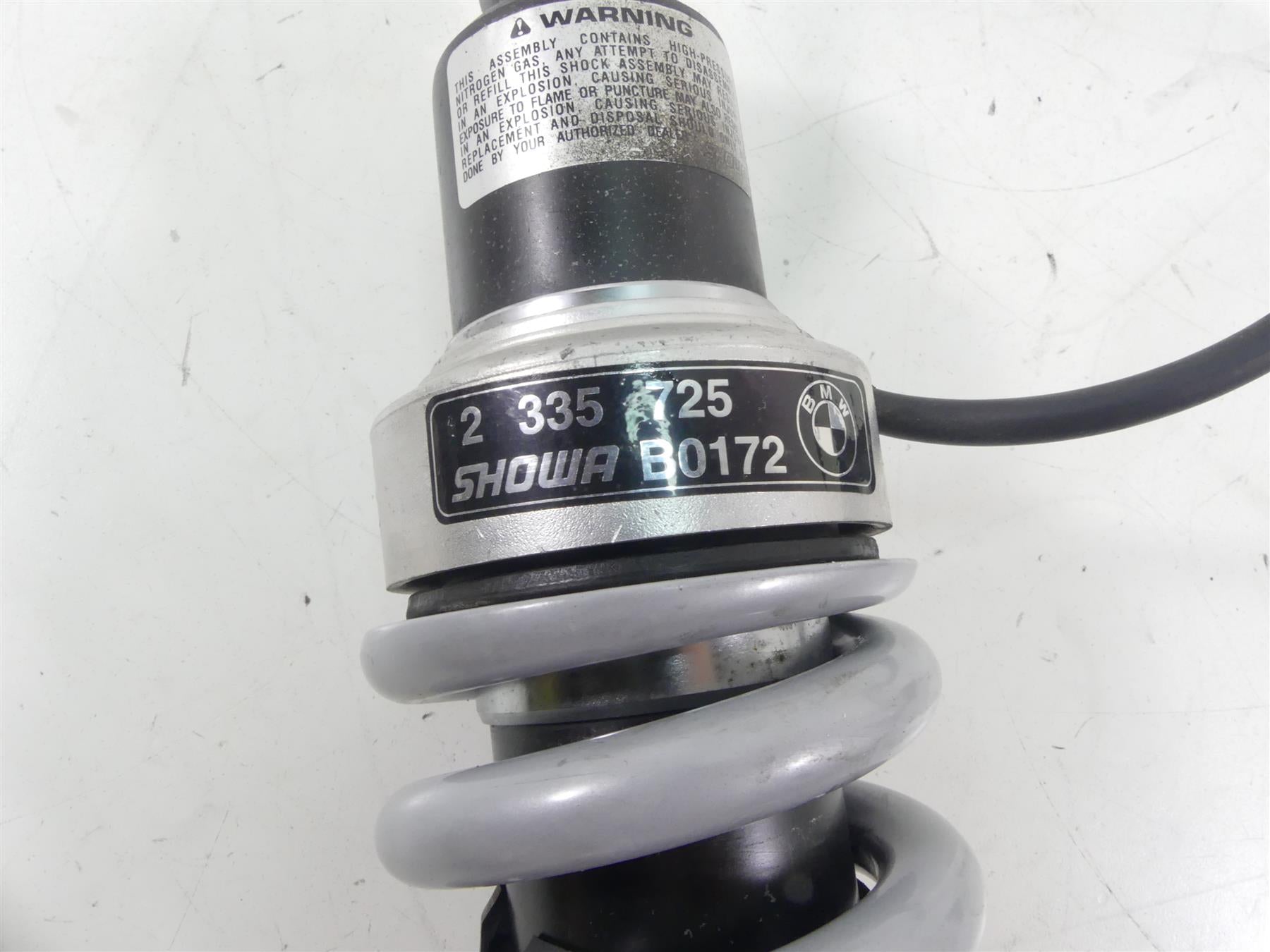2001 BMW R1150 GS R21 Rear Showa Adjustable Shock Suspension Damper 33532335725 {{ shop.shopifyCountryName }} - Mototech271