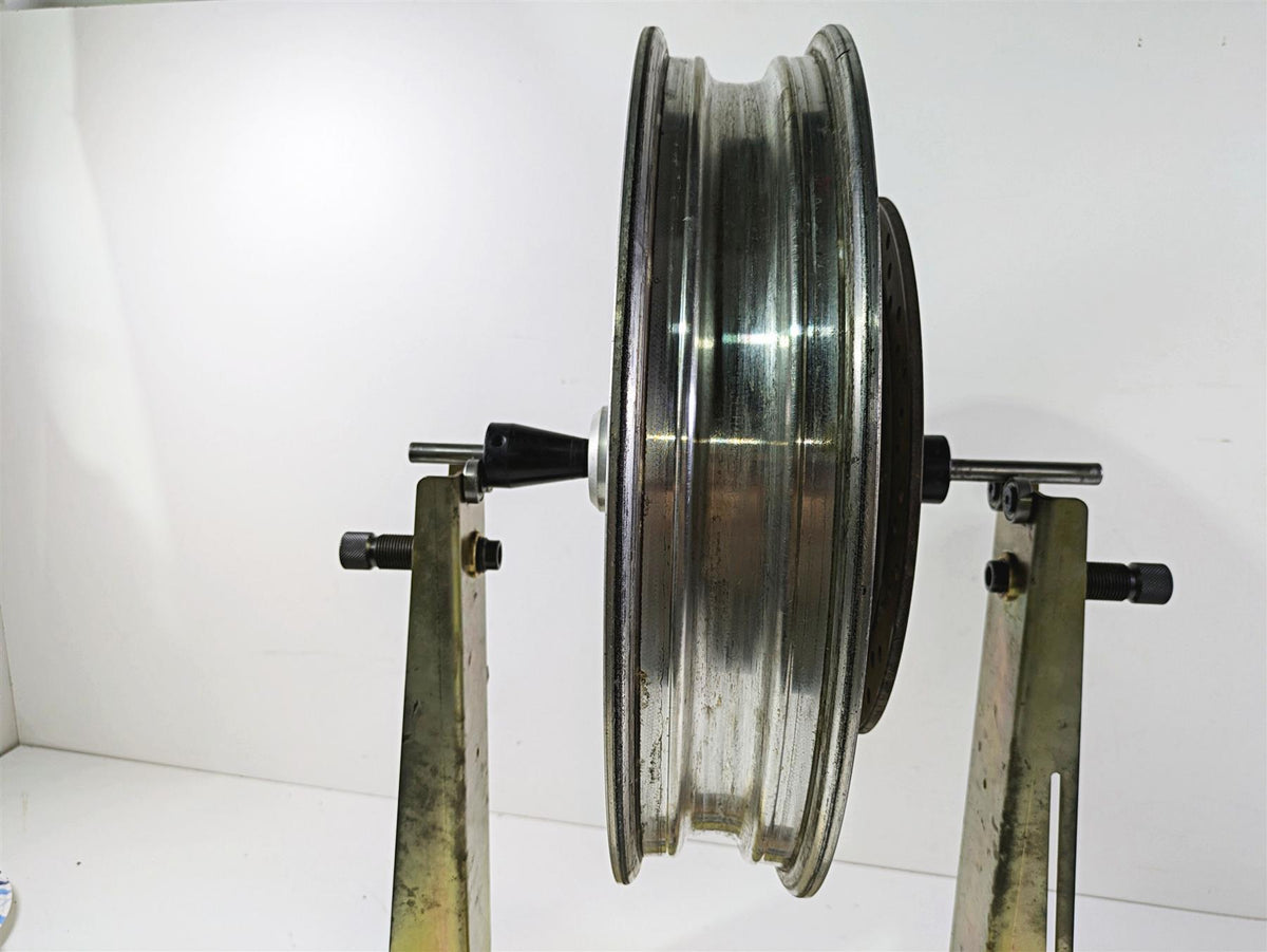 2001 Honda VT1100 Shadow Sabre Straight 18x3 Front Wheel Rim 44650-MCK-A03 {{ shop.shopifyCountryName }} - Mototech271